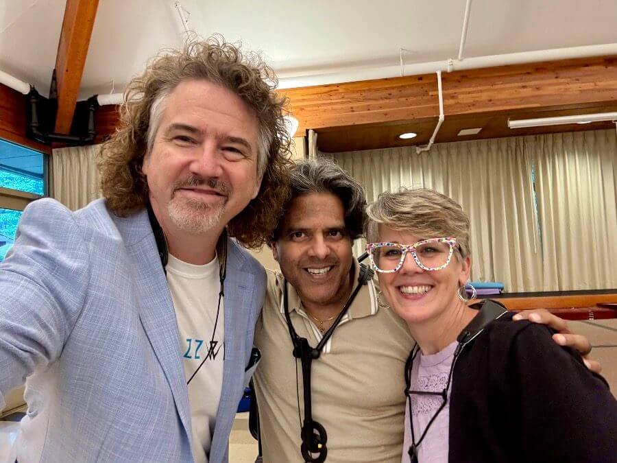 Summit faculty and participants smiling together